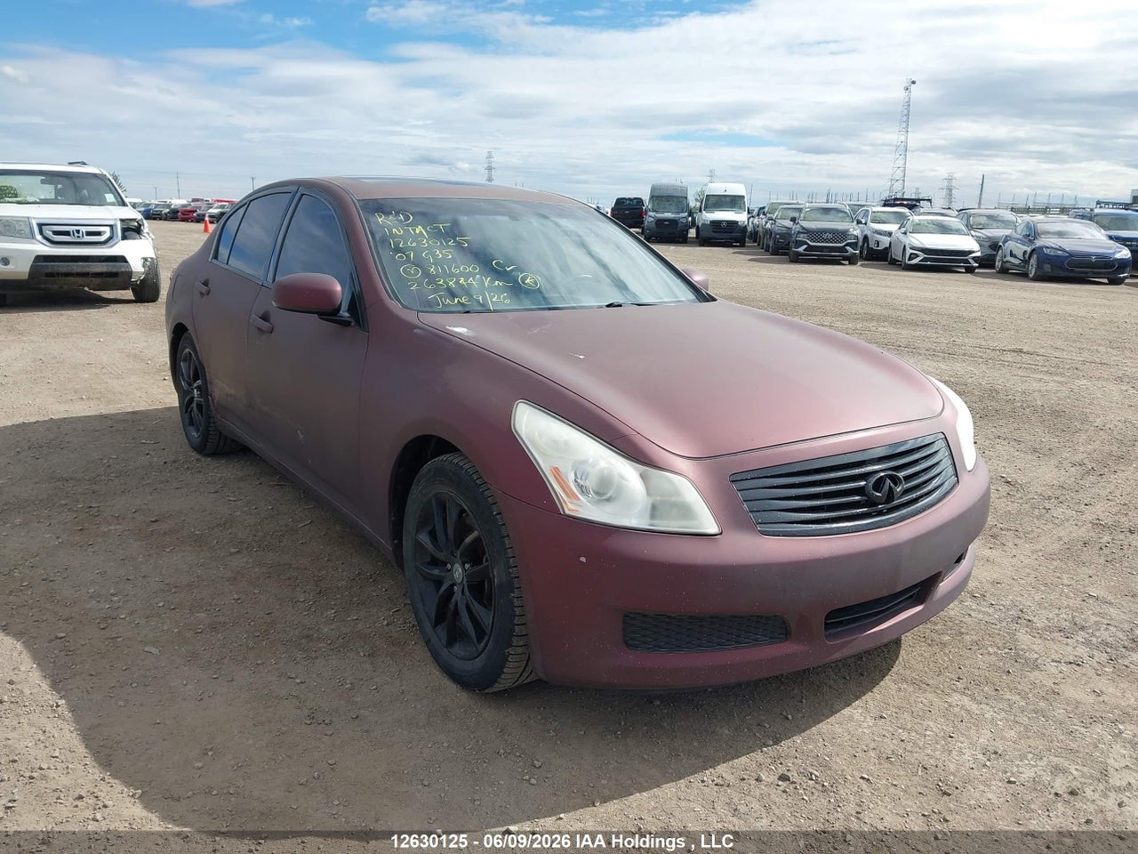 JNKBV61FX7M811600 · 2007 INFINITI G35
