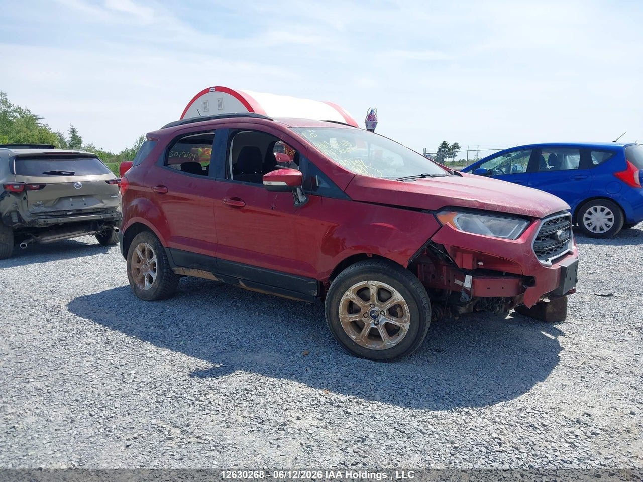 MAJ6S3GL7KC255757 · 2019 FORD ECOSPORT SE