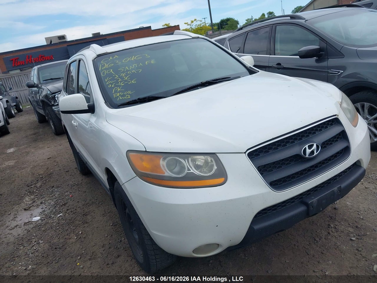 5NMSG73E59H276997 · 2009 HYUNDAI SANTA FE GL