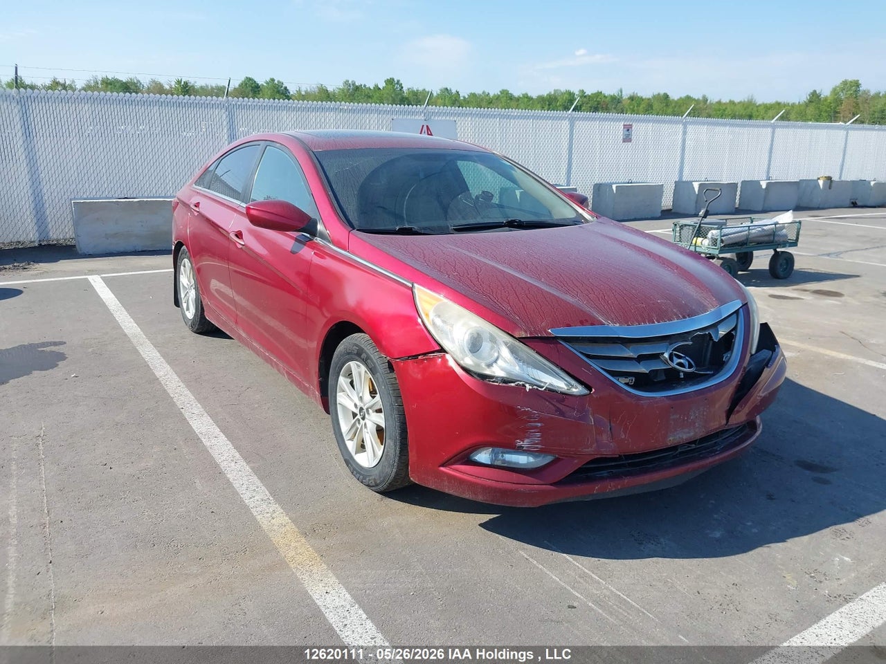 5NPEB4AC8CH383824 · 2012 HYUNDAI SONATA GLS