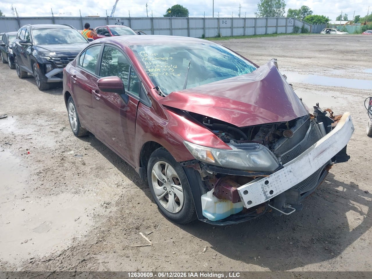 2HGFB2F45EH044414 · 2014 HONDA CIVIC LX · 1/12