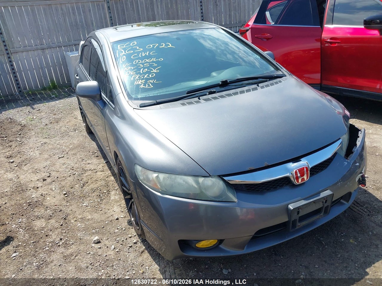2HGFA1F63AH020640 · 2010 HONDA CIVIC SPORT