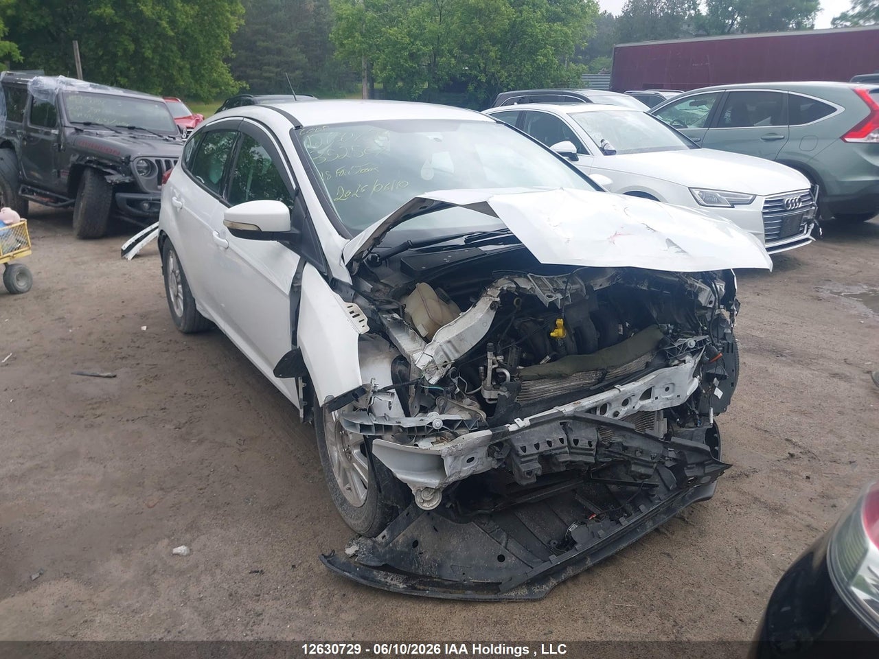 1FADP3K22FL352507 · 2015 FORD FOCUS SE