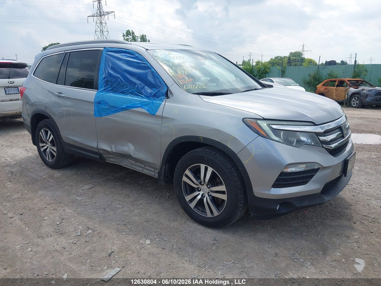 5FNYF6H73GB506827 · 2016 HONDA PILOT EX-L NAVI