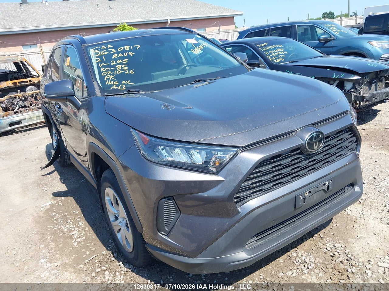 2T3B1RFV3MC245200 · 2021 TOYOTA RAV4 LE · 1/12