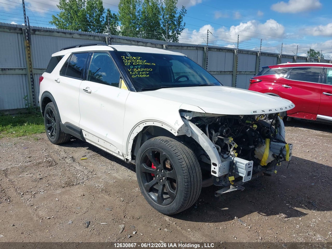 1FM5K8GC5NGB82450 · 2022 FORD EXPLORER · 1/12
