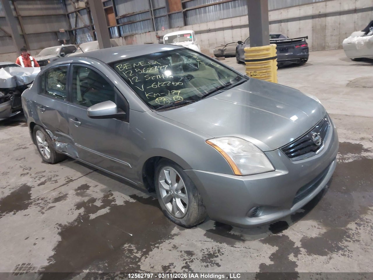 3N1AB6AP1CL612750 · 2012 NISSAN SENTRA 2.0 S · 1/12