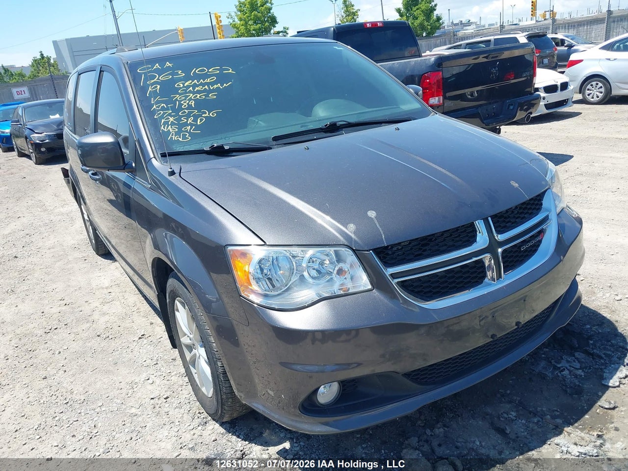 2C4RDGBG4KR767065 · 2019 DODGE GRAND CARAVAN SE