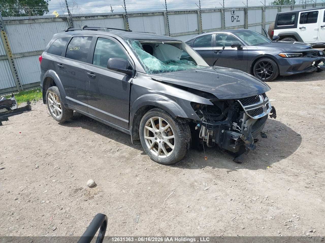 3C4PDCCG2FT517129 · 2015 DODGE JOURNEY SXT · 1/12