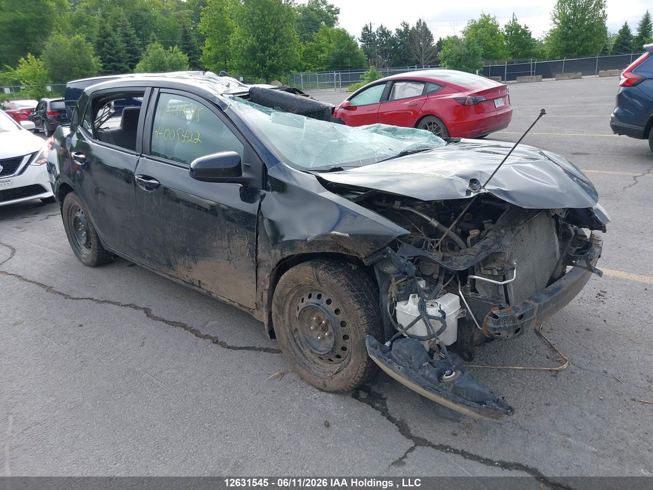 2T1BURHE7EC005422 · 2014 TOYOTA COROLLA LE