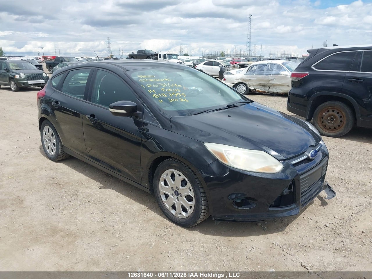 1FADP3K20EL187555 · 2014 FORD FOCUS SE · 1/12