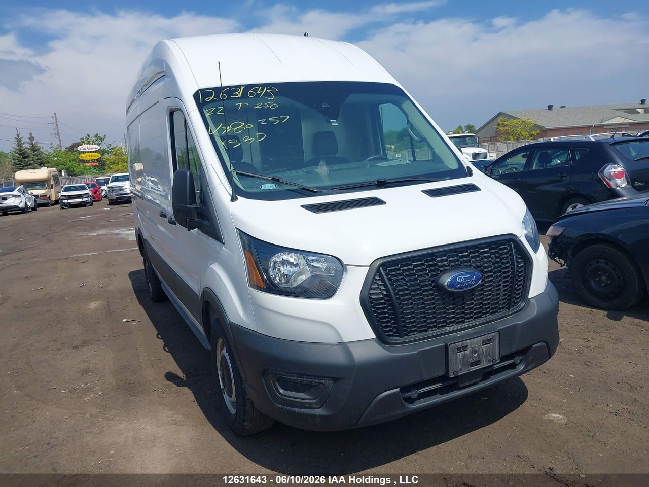 1FTBR1X81NKA80257 · 2022 FORD transit t-250 · 1/12