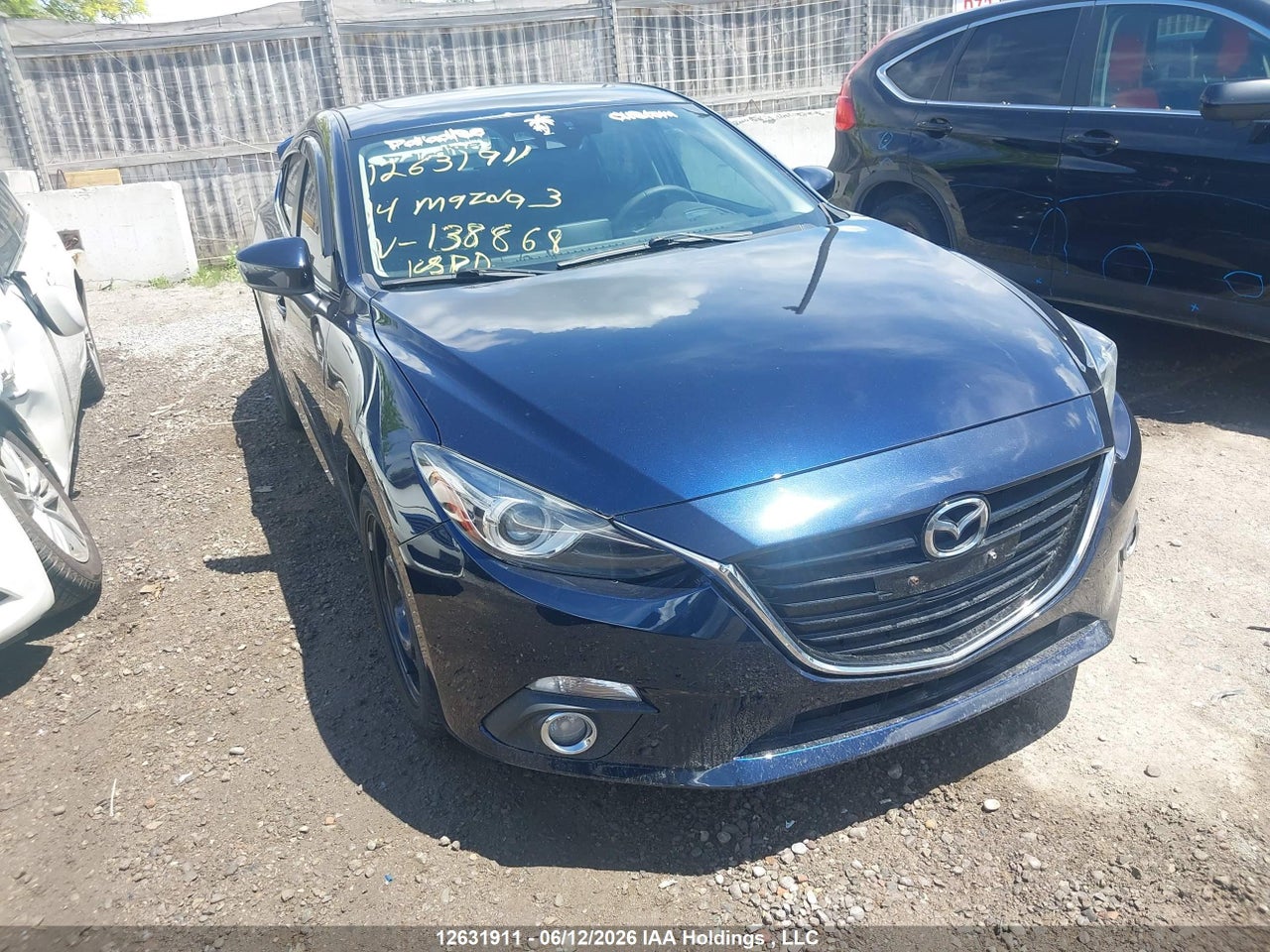 JM1BM1W30E1138868 · 2014 MAZDA MAZDA3
