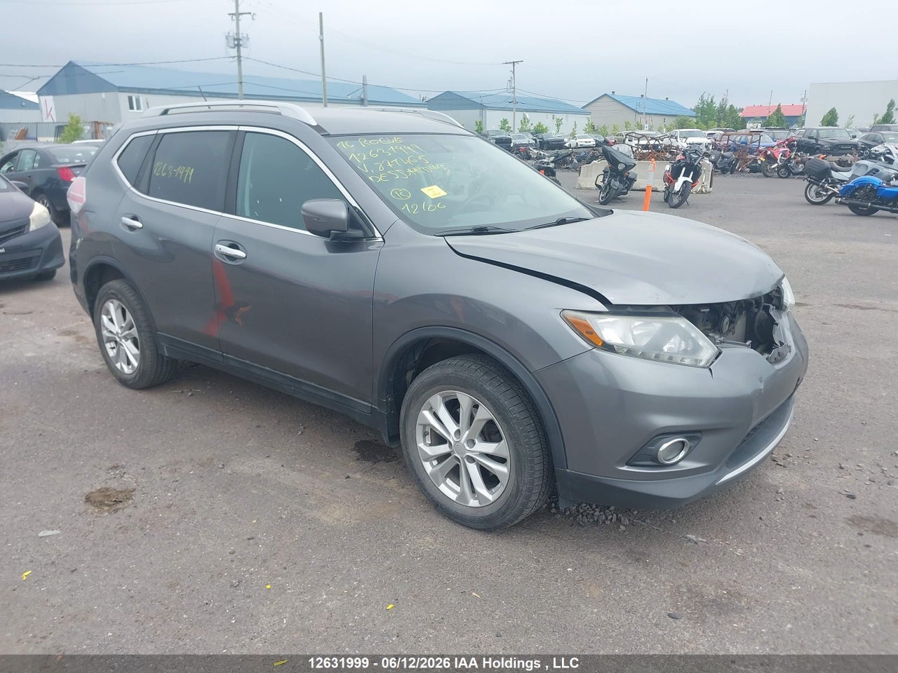 5N1AT2MV0GC871465 · 2016 NISSAN ROGUE S/SL/SV