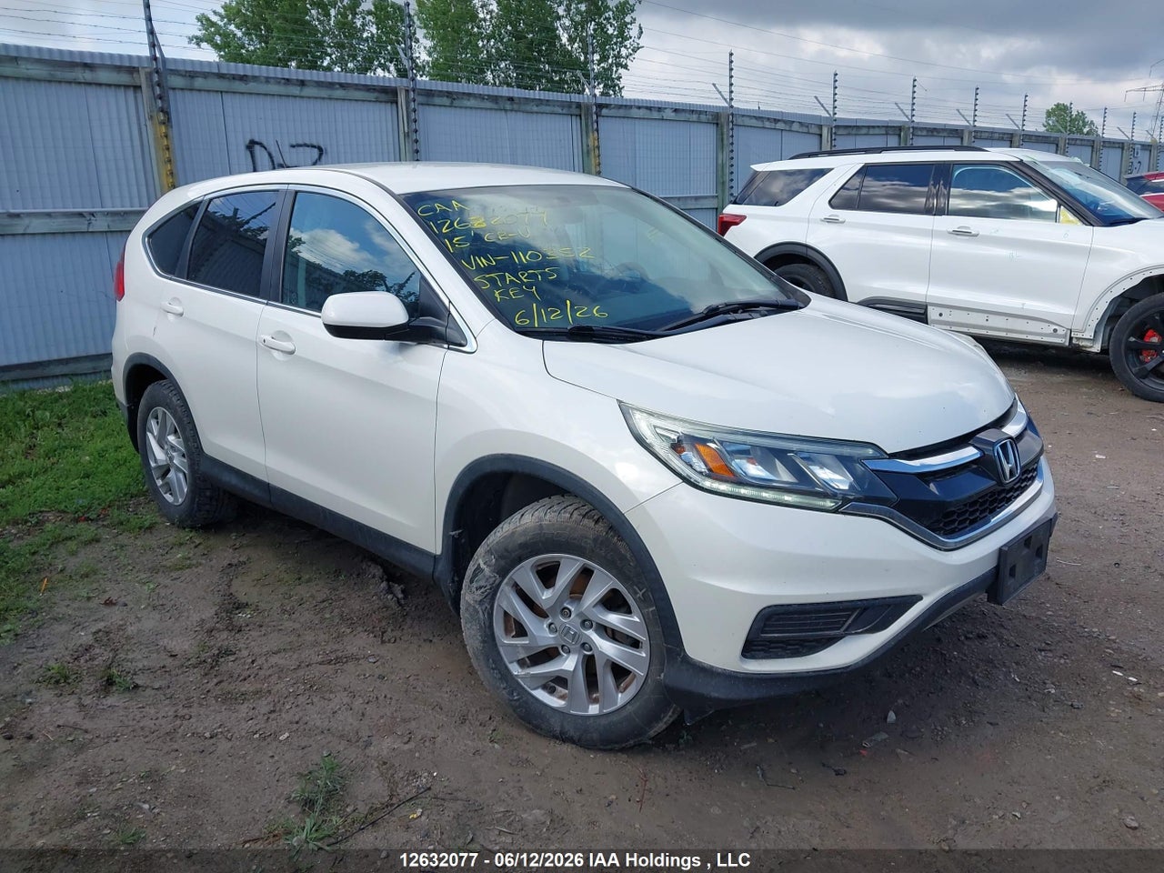 2HKRM4H41FH110352 · 2015 HONDA CR-V SE
