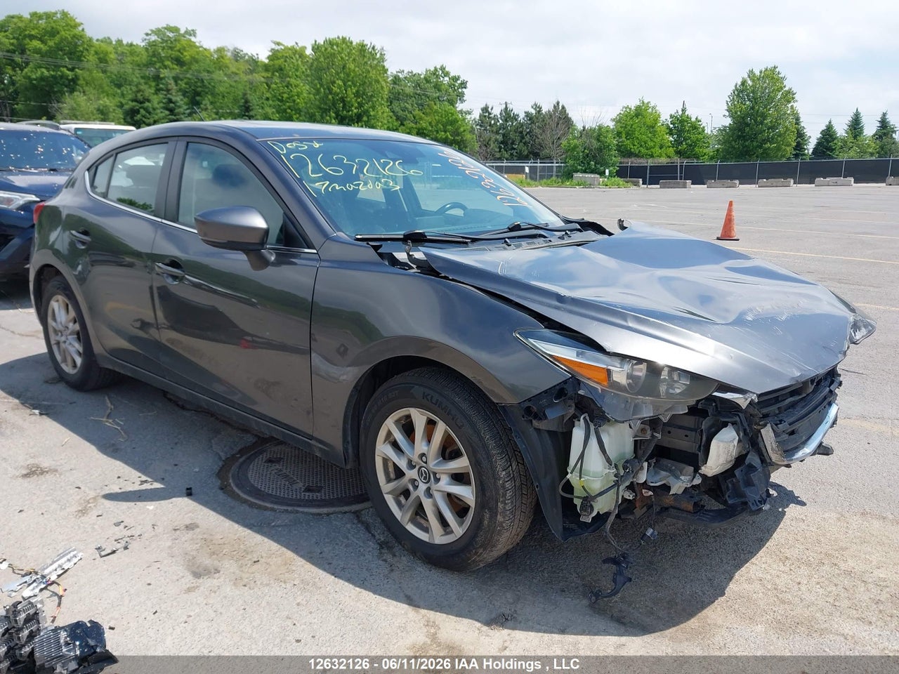 JM1BN1L70H1123280 · 2017 MAZDA 3 TOURING