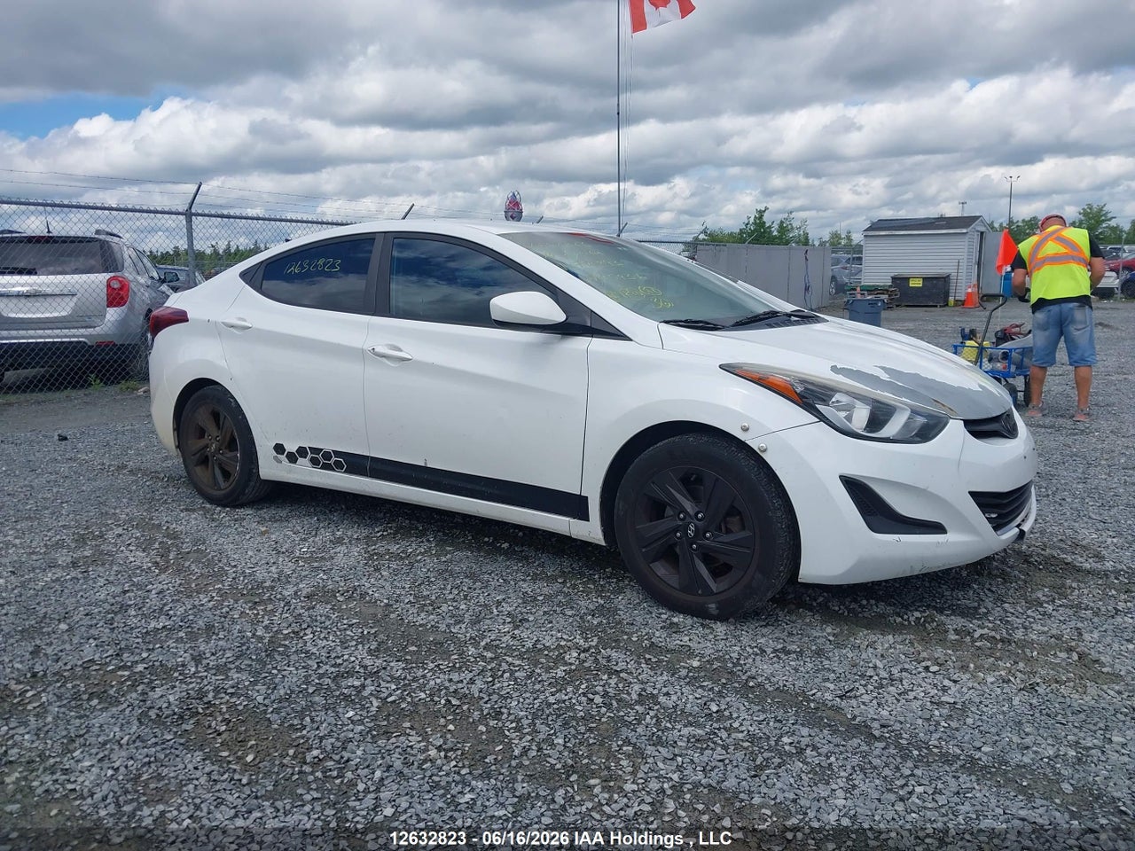 5NPDH4AE5GH791893 · 2016 HYUNDAI ELANTRA LE-R · 1/12