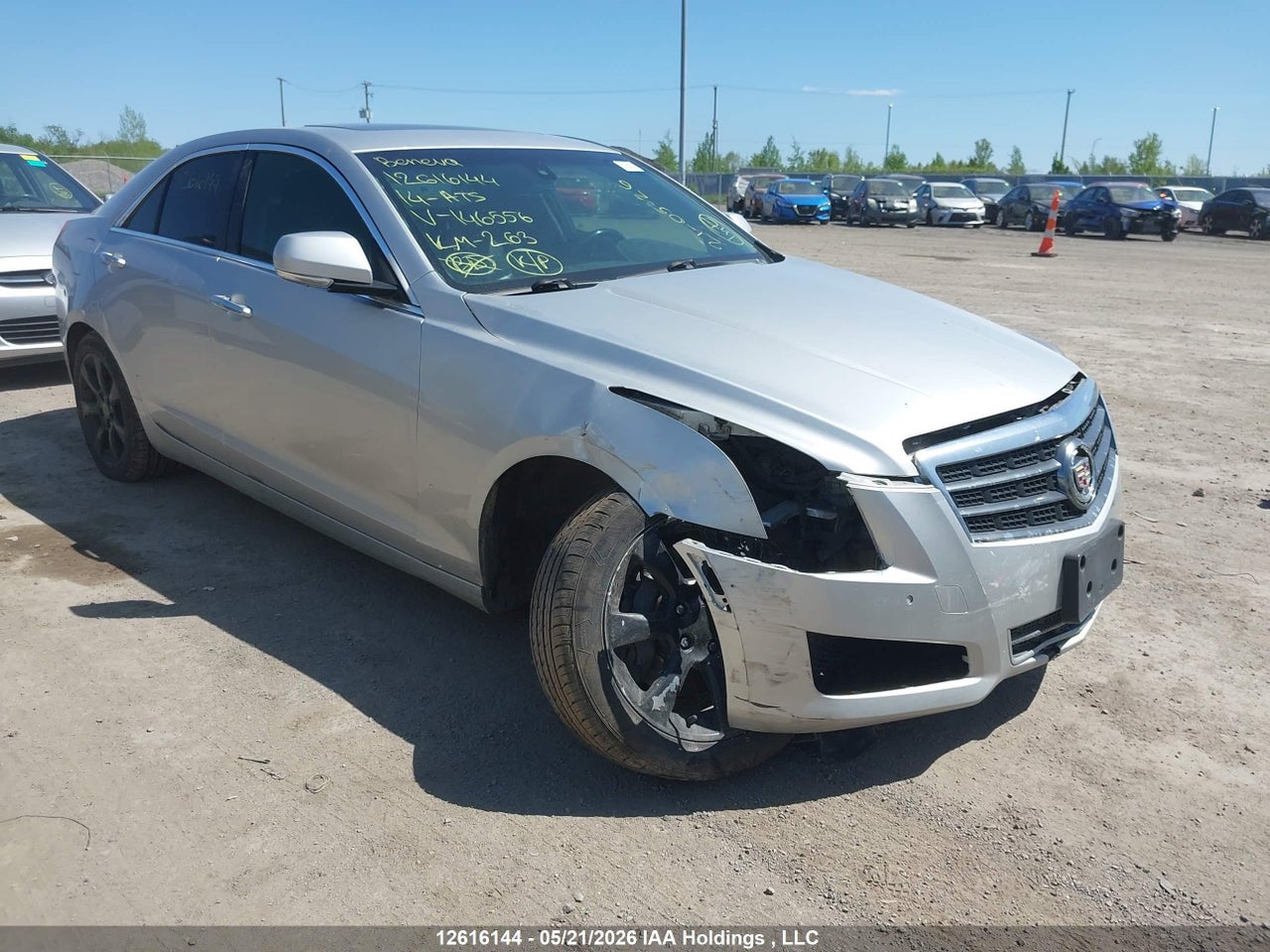 1G6AH5RX1E0146556 · 2014 CADILLAC ATS TURBO LUXURY