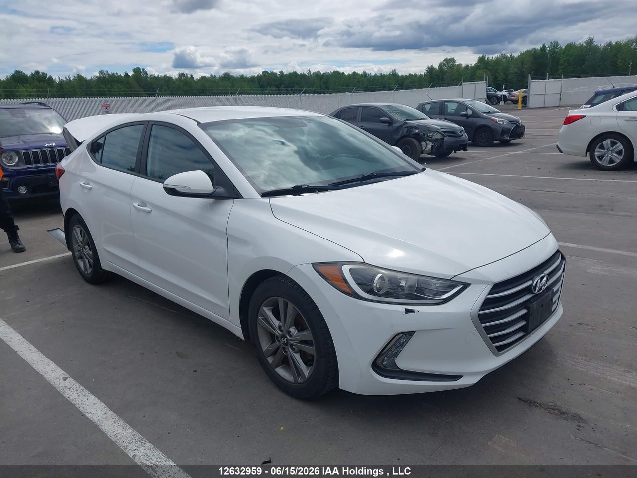 KMHD84LF8JU457565 · 2018 HYUNDAI ELANTRA GL