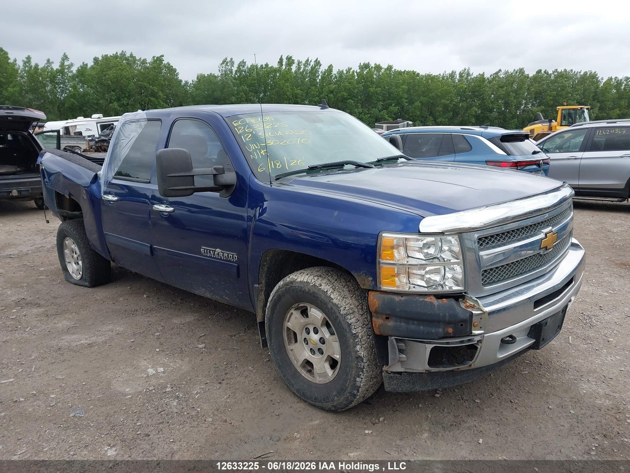 3GCPKSE73CG302070 · 2012 CHEVROLET SILVERADO K1500 LT