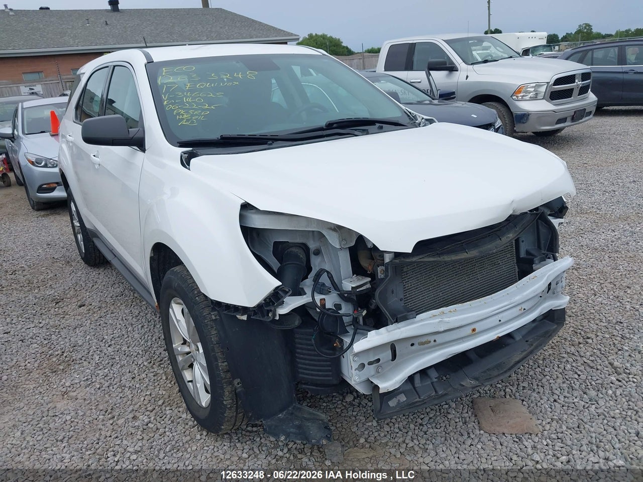 2GNFLEEKXH6346625 · 2017 CHEVROLET EQUINOX LS
