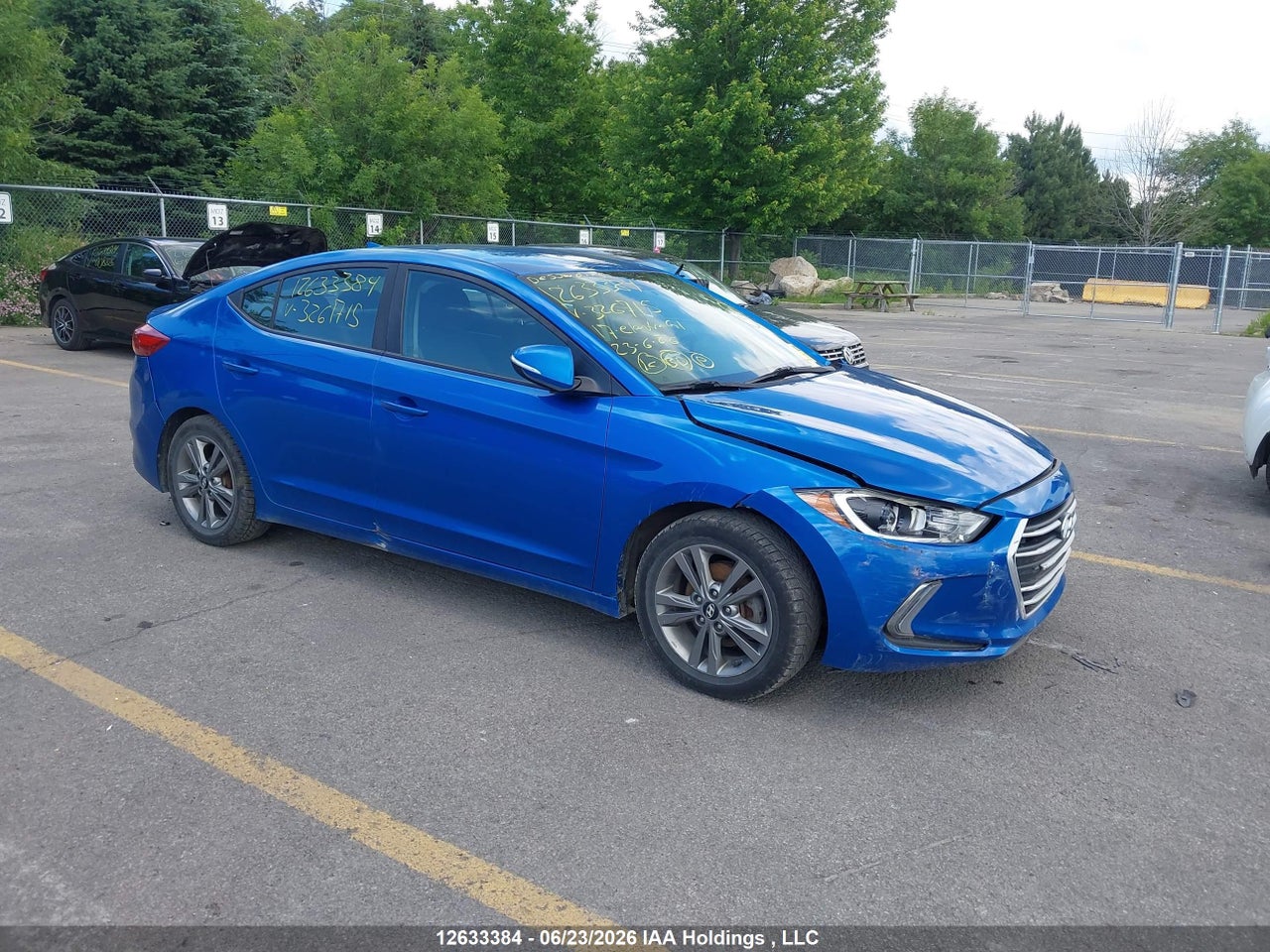 KMHD84LF1HU326715 · 2017 HYUNDAI ELANTRA GL
