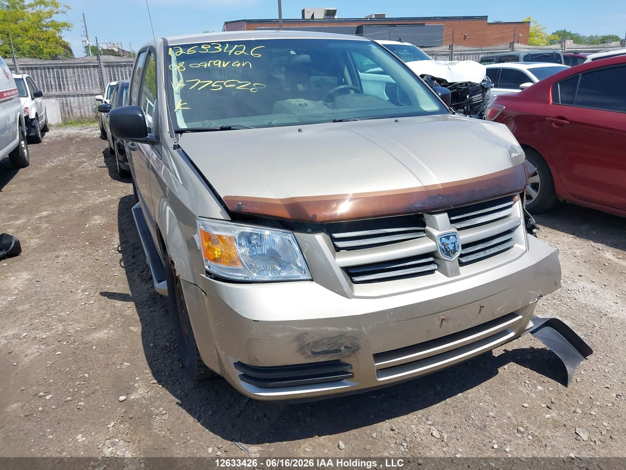 2D8HN44H88R775628 · 2008 DODGE GRAND CARAVAN SE
