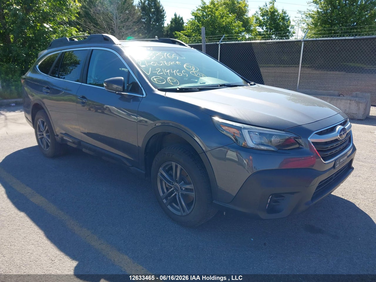 4S4BTDEC2M3214465 · 2021 SUBARU OUTBACK TOURING · 1/12