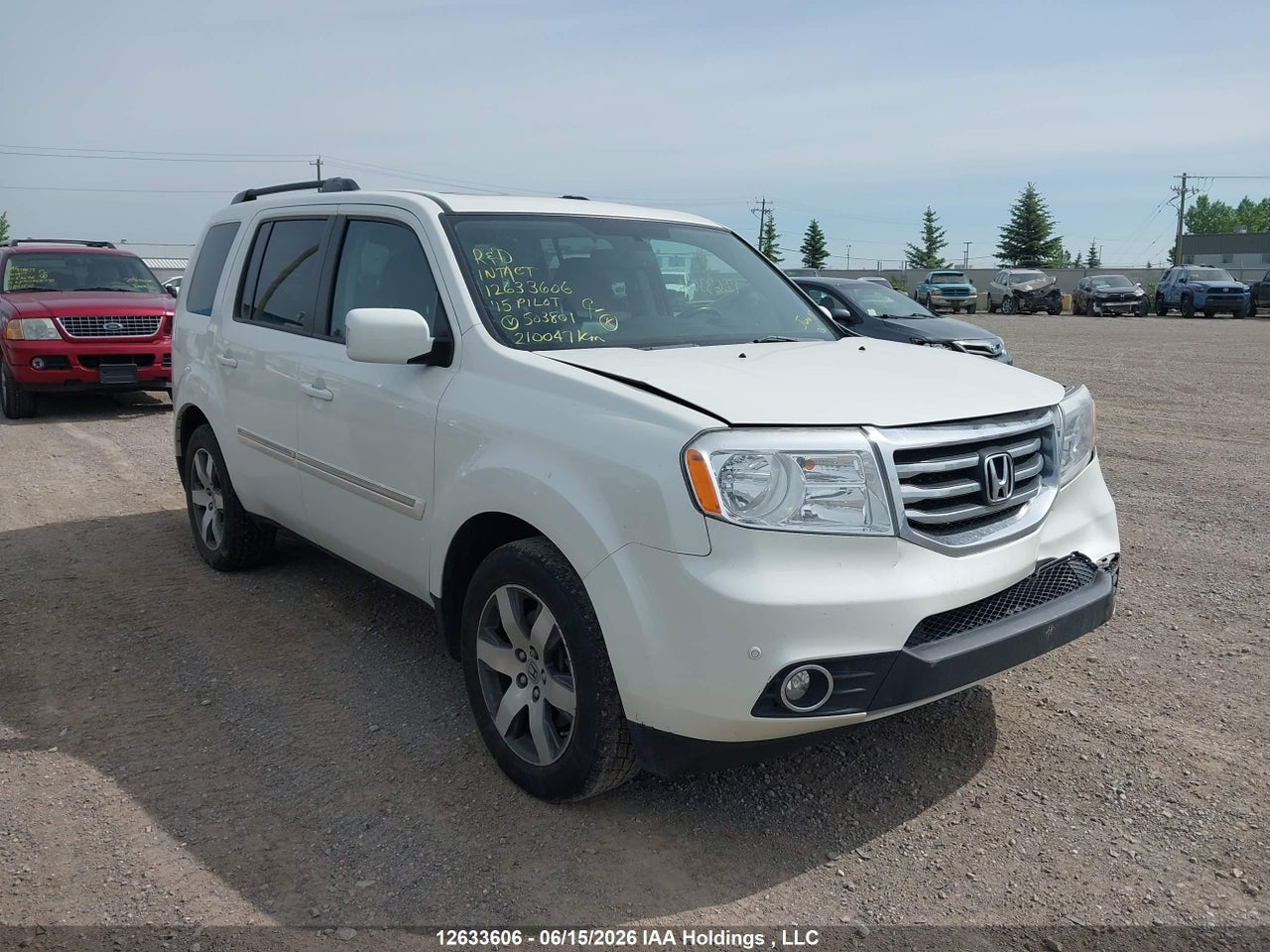 5FNYF4H98FB503801 · 2015 HONDA PILOT TOURING