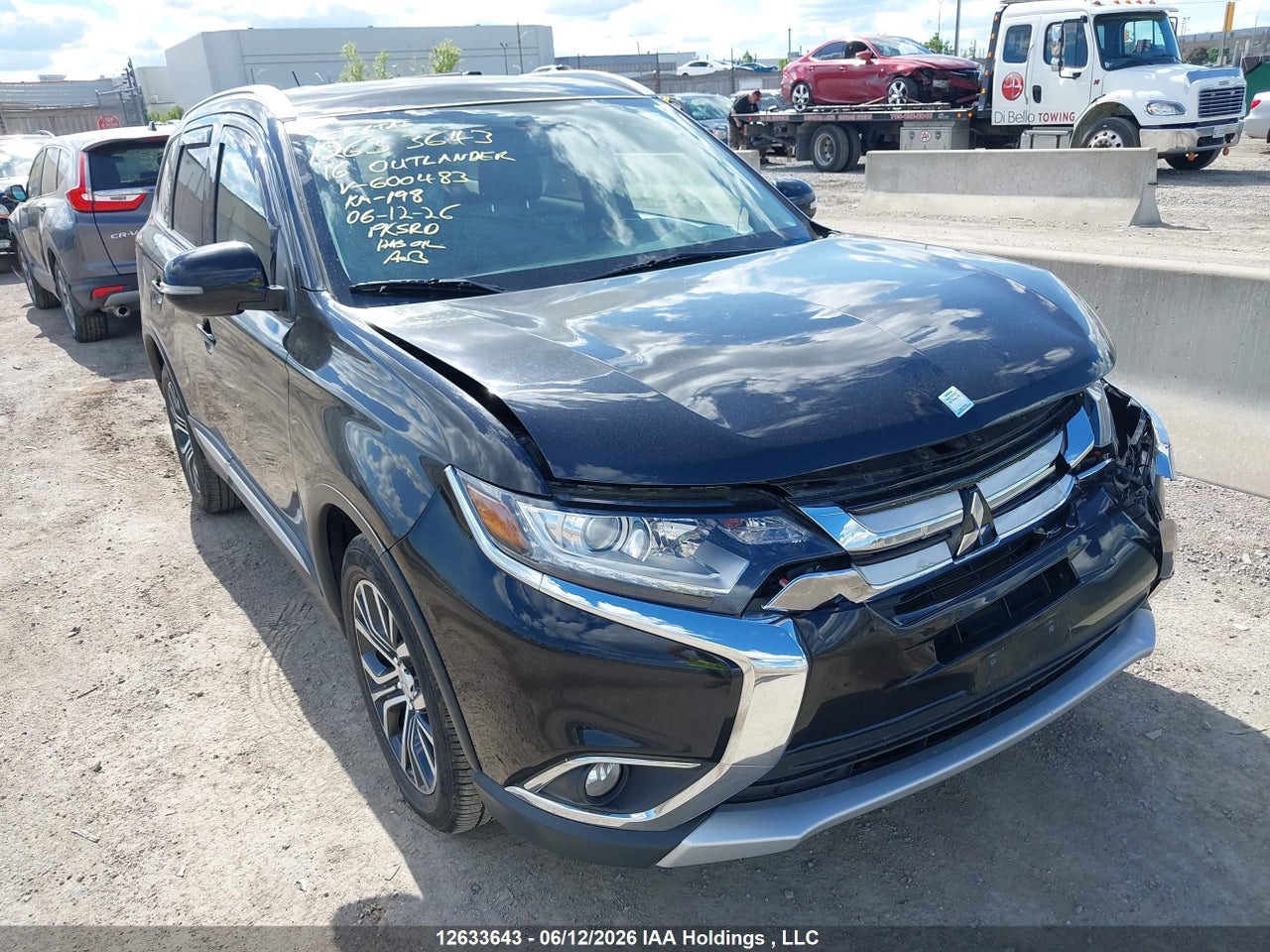 JA4AZ2A30GZ600483 · 2016 MITSUBISHI OUTLANDER ES