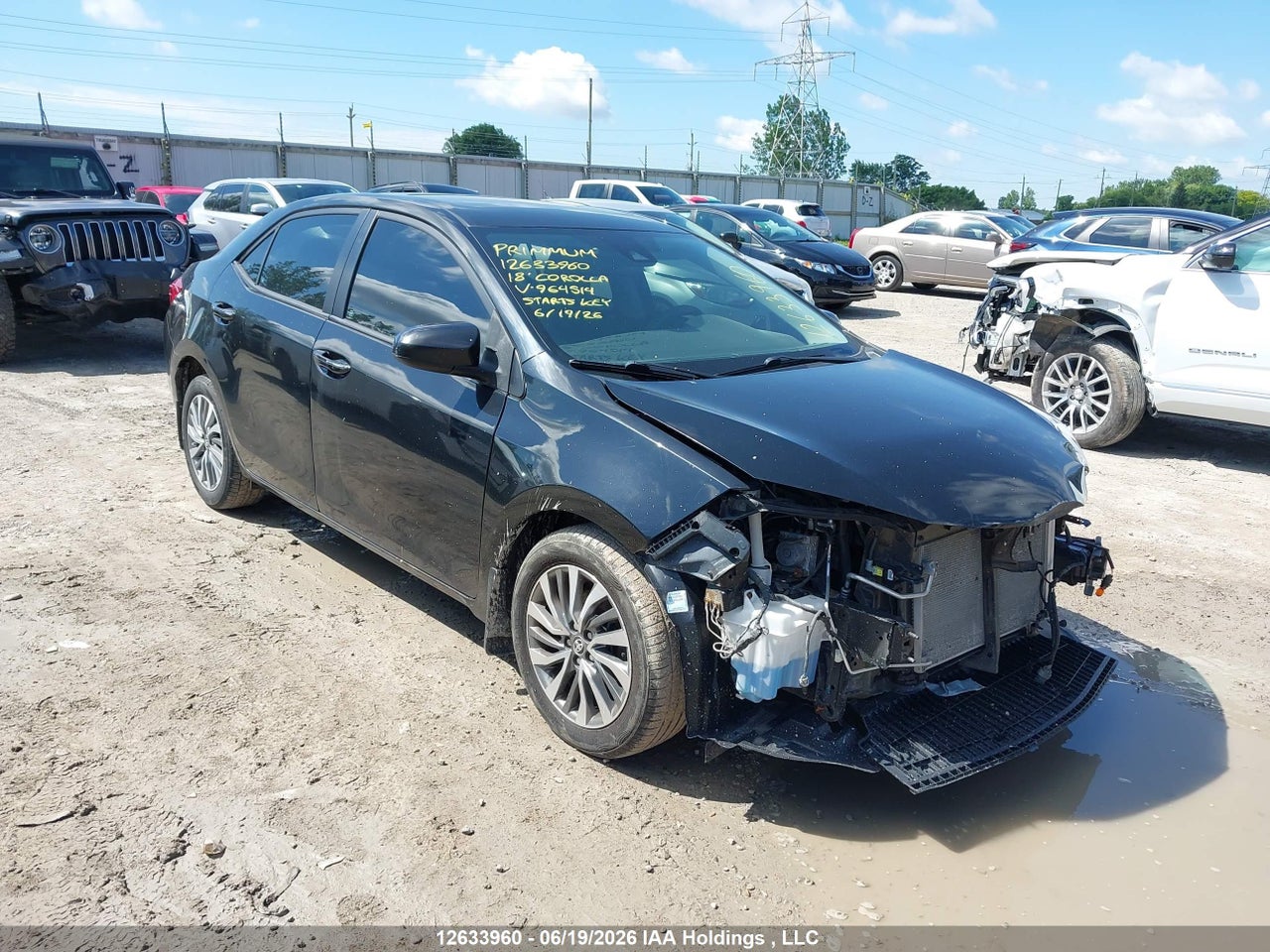 2T1BURHE4JC964514 · 2018 TOYOTA COROLLA LE