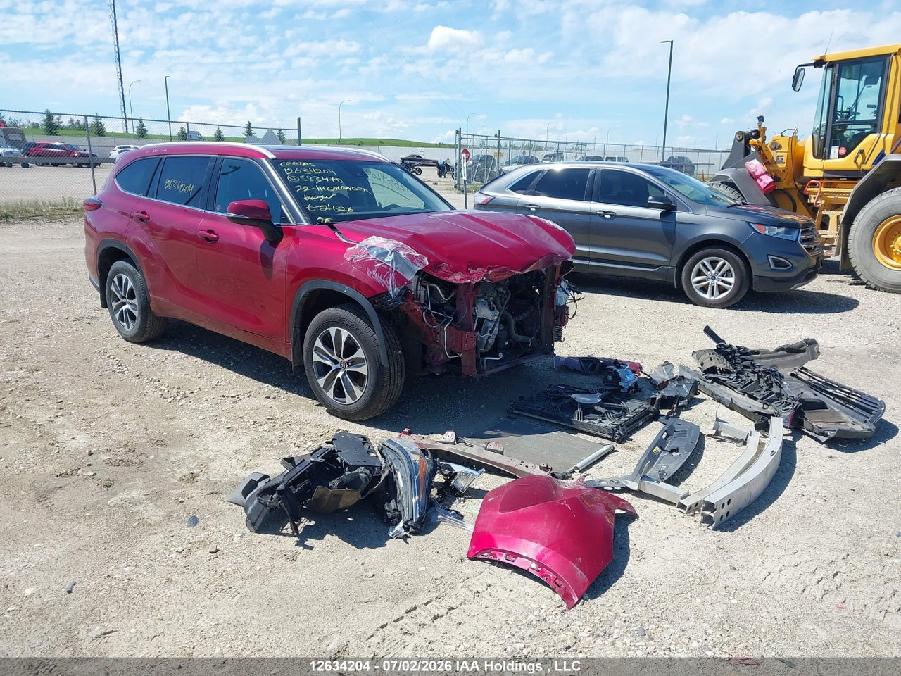 5TDGZRBH1NS583470 · 2022 TOYOTA highlander xle