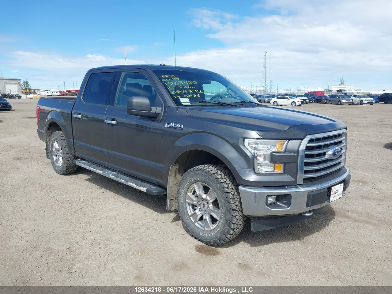 1FTEW1E82HKD84792 · 2017 FORD F-150 XLT