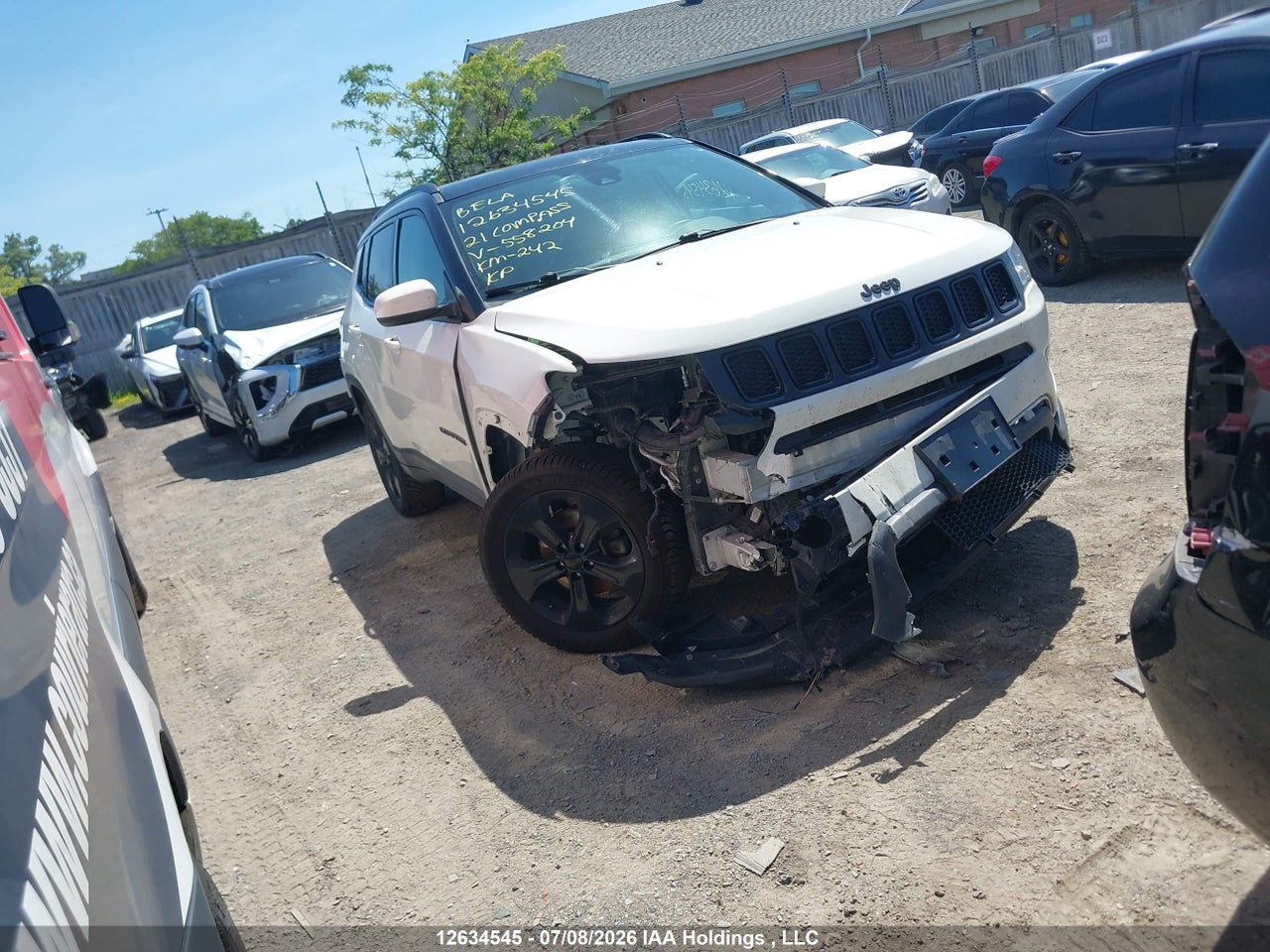 3C4NJDEB2MT558204 · 2021 JEEP COMPASS · 1/12
