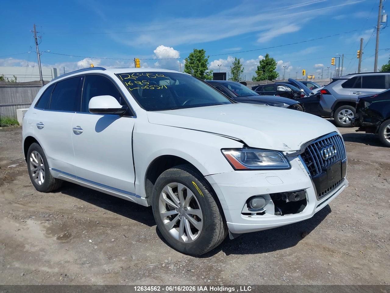 WA1L2AFP3GA065571 · 2016 AUDI Q5 PREMIUM PLUS