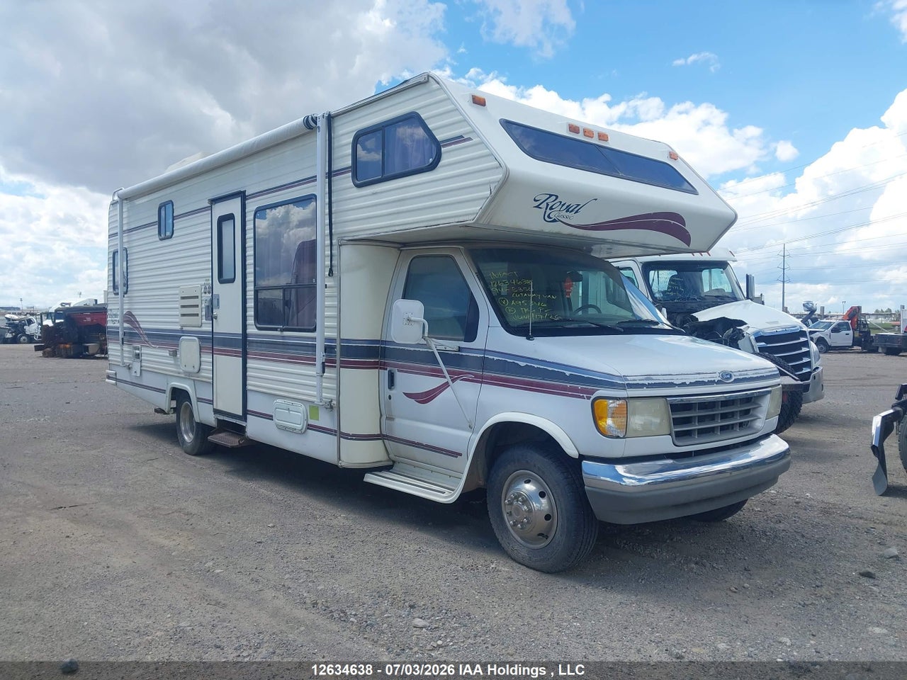 1FDKE30GXRHA95346 · 1994 FORD ECONOLINE E350 CUTAWAY VAN