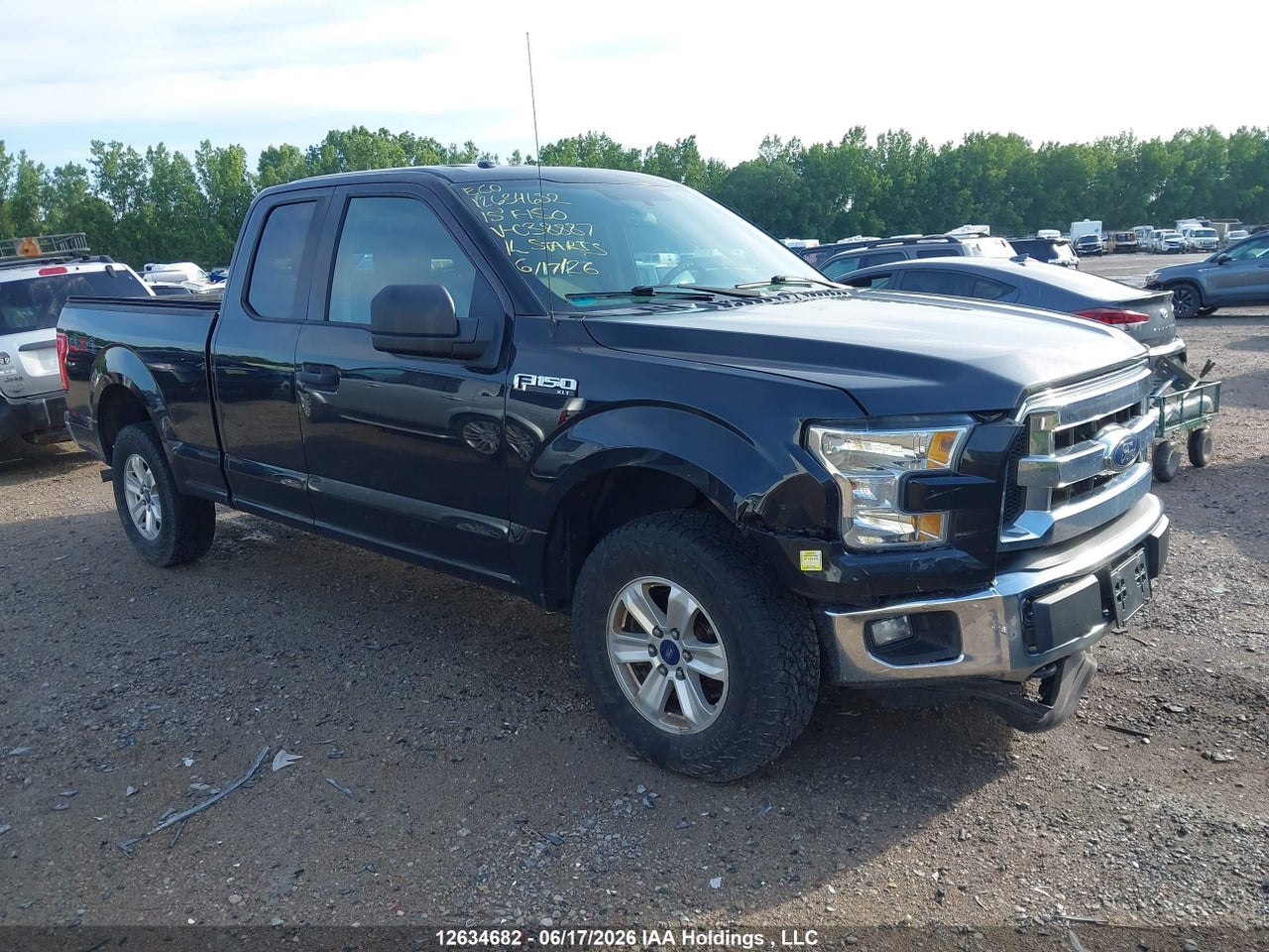 1FTEX1E83FFC38887 · 2015 FORD F-150 XLT