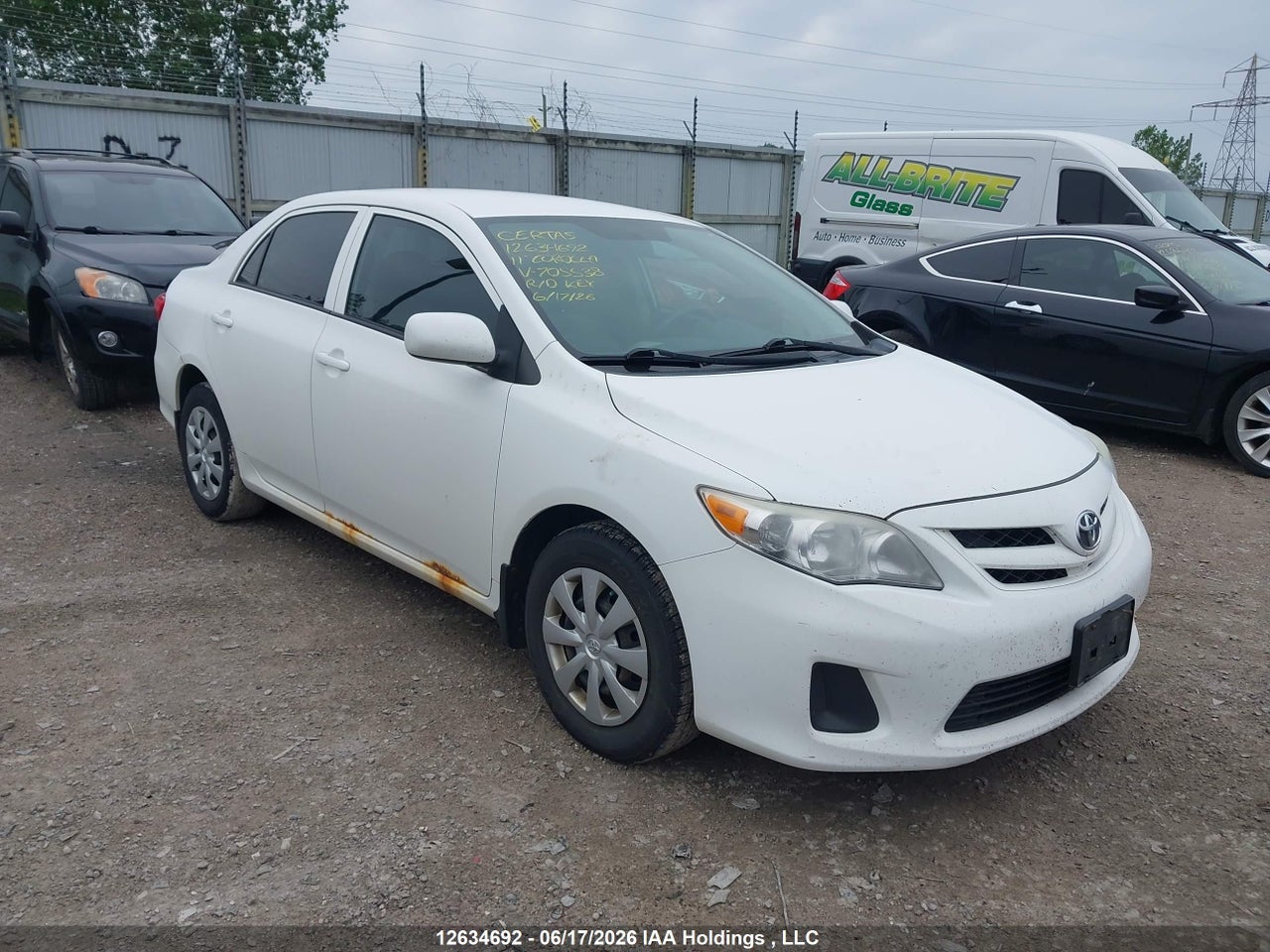 2T1BU4EE5BC705538 · 2011 TOYOTA COROLLA S/LE