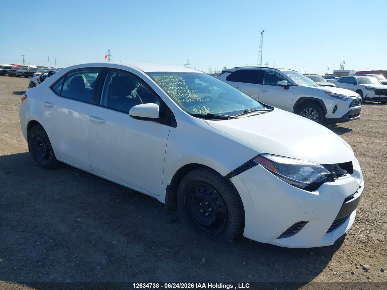 2T1BURHE8GC540567 · 2016 TOYOTA COROLLA LE · 1/12