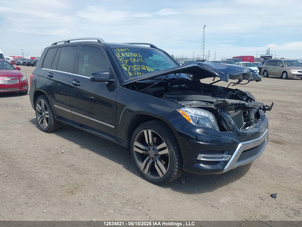 WDCGG8JB6FG355886 · 2015 MERCEDES BENZ GLK 350 4MATIC