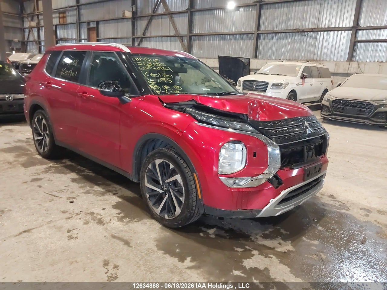 JA4J4UA87NZ601701 · 2022 MITSUBISHI OUTLANDER LE/LE PREMIUM/SE/SEL