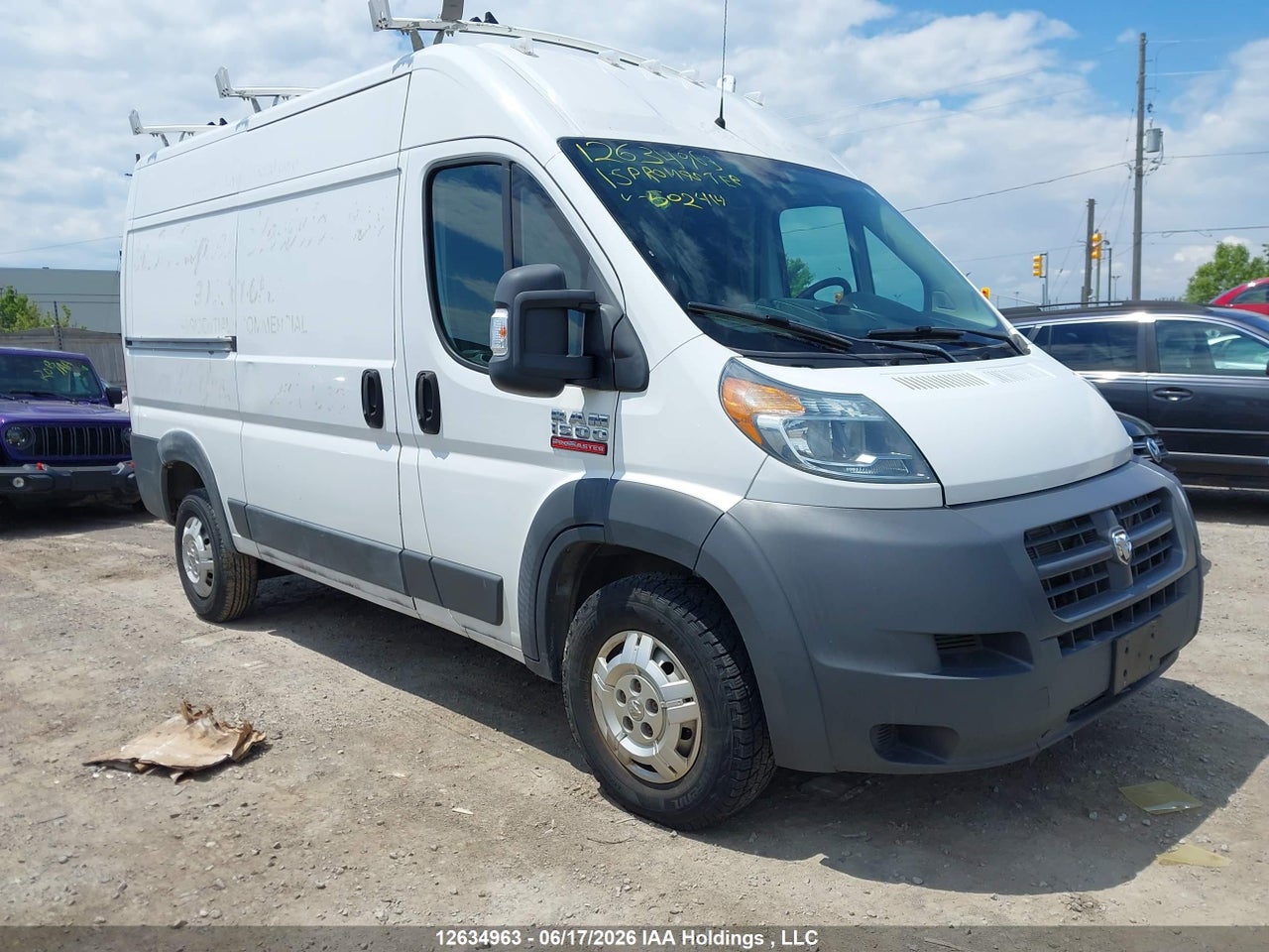 3C6TRVBG2FE502414 · 2015 RAM PROMASTER 1500