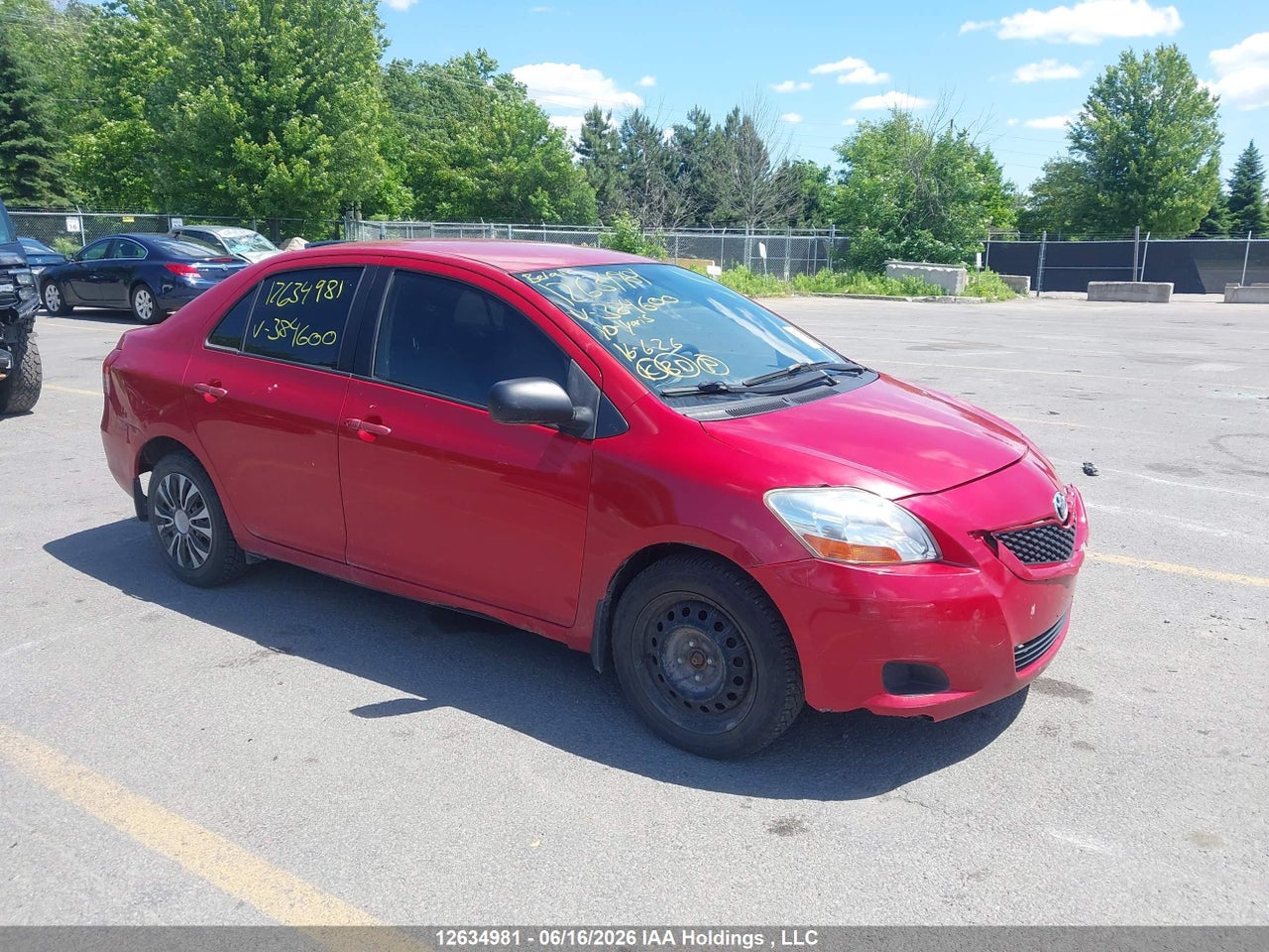 JTDBT4K39A1384600 · 2010 TOYOTA YARIS