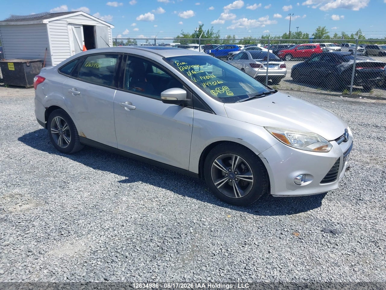 1FAHP3F20CL143967 · 2012 FORD FOCUS SE · 1/12