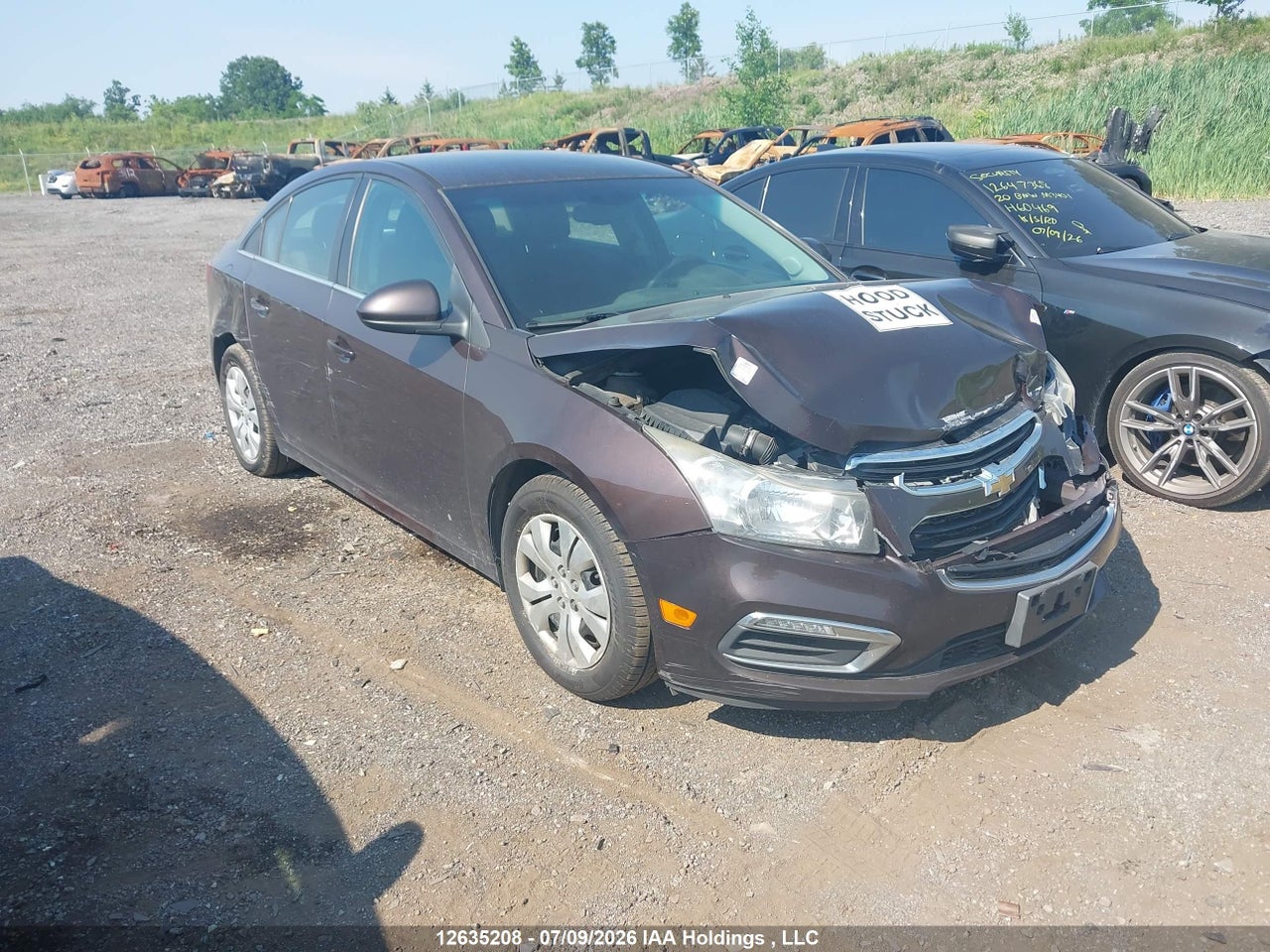 1G1PC5SBXF7177830 · 2015 CHEVROLET CRUZE LT