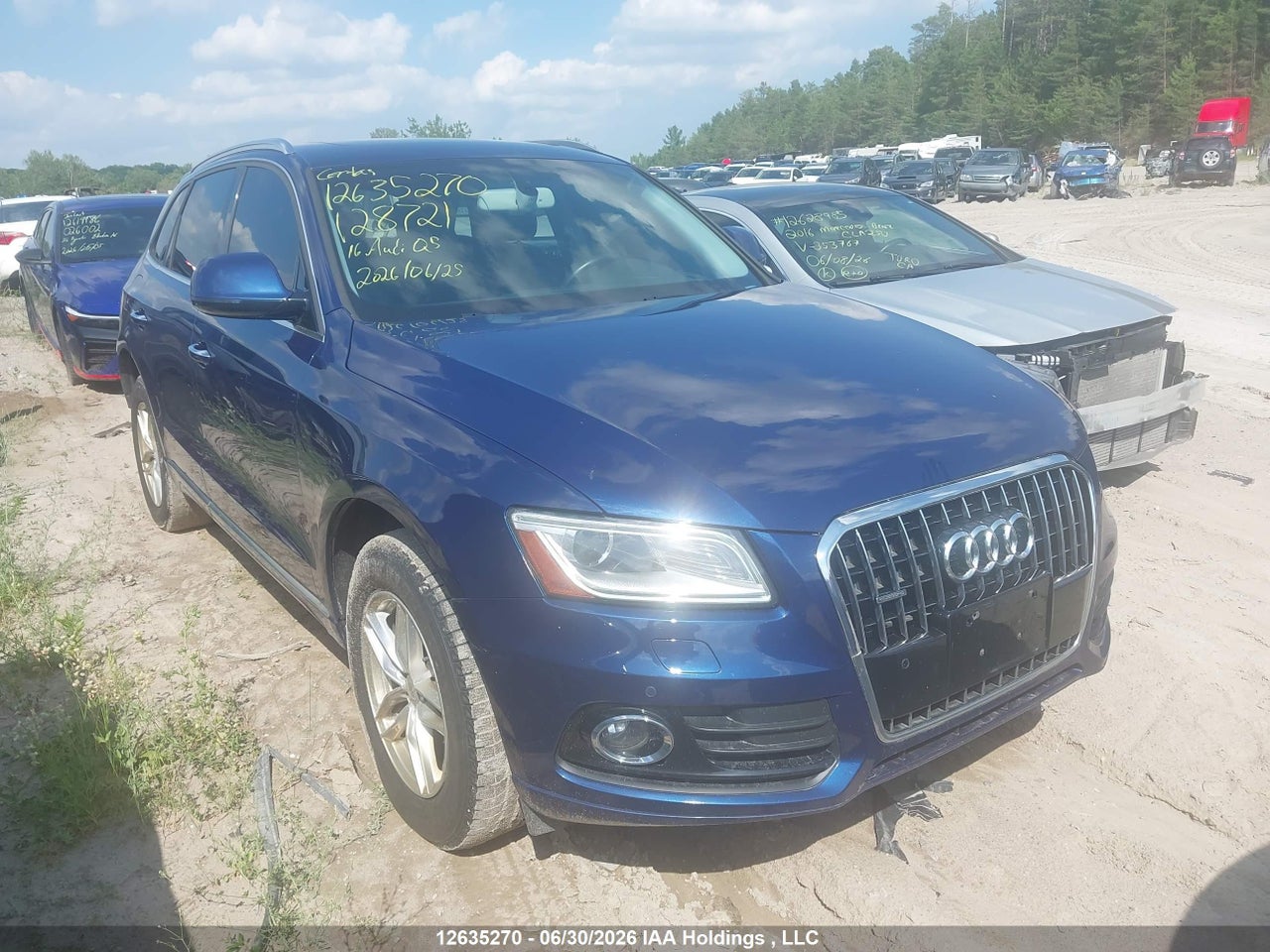 WA1L2AFP5GA128721 · 2016 AUDI Q5 PREMIUM PLUS