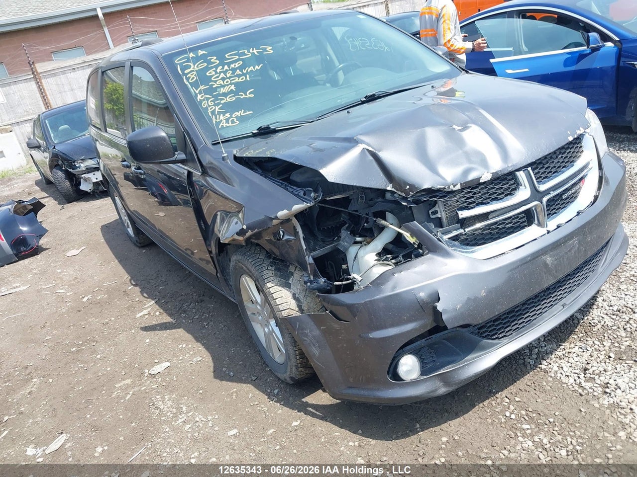 2C4RDGDG6JR290201 · 2018 DODGE GRAND CARAVAN CREW