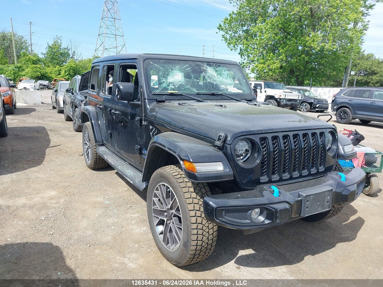 1C4JJXP69PW573488 · 2023 JEEP WRANGLER SAHARA 4XE · 1/12
