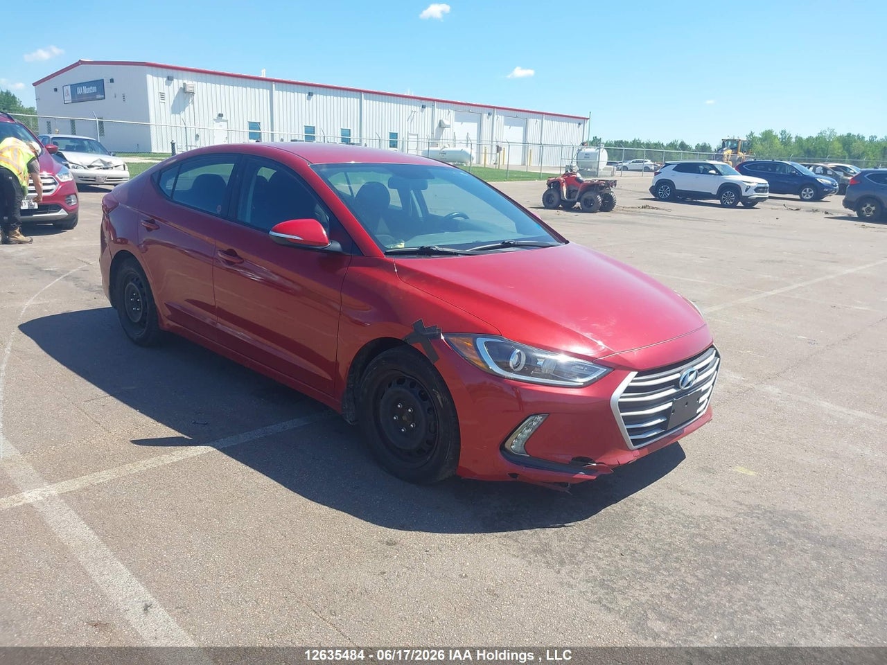 KMHD84LF1JU453633 · 2018 HYUNDAI ELANTRA GL