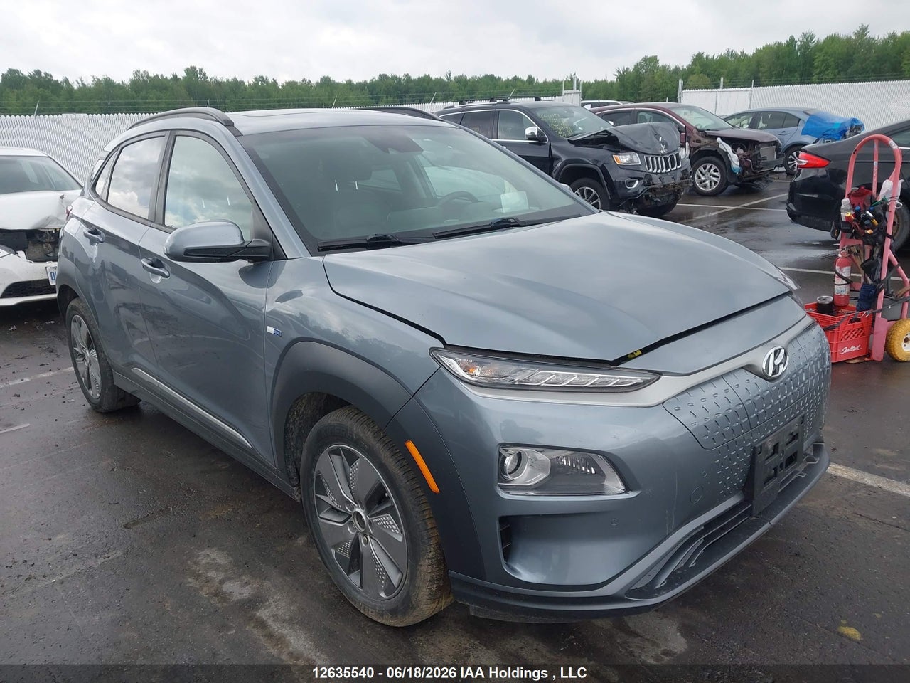 KM8K33AG0KU****** · 2019 HYUNDAI KONA EV ULTIMATE · 1/12